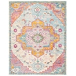 Safavieh Crystal 12' x 18' Rug in Light Blue and Fuchsia