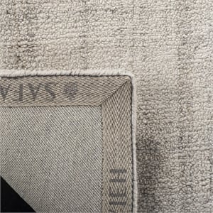 Safavieh Abstract 6' Square Hand Tufted Rug in Light Gray