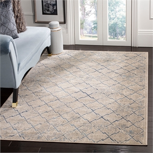 Safavieh Brentwood 5'3&quot x 7'6&quot Rug in Light Gray and Blue