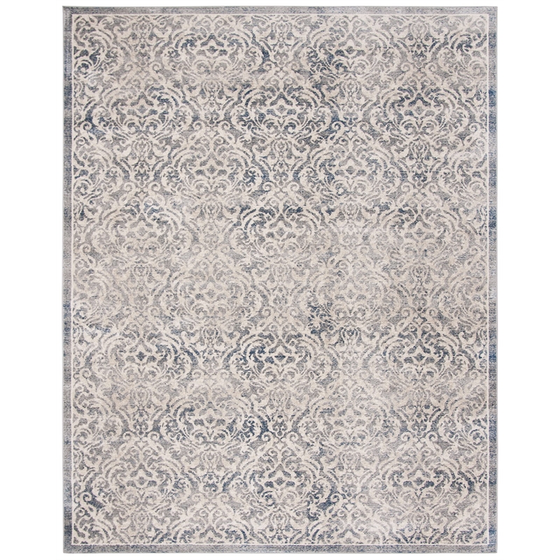 Safavieh Brentwood 8' x 10' Rug in Light Gray and Blue