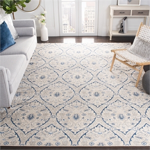 Safavieh Brentwood 3' x 5' Rug in Light Gray and Blue