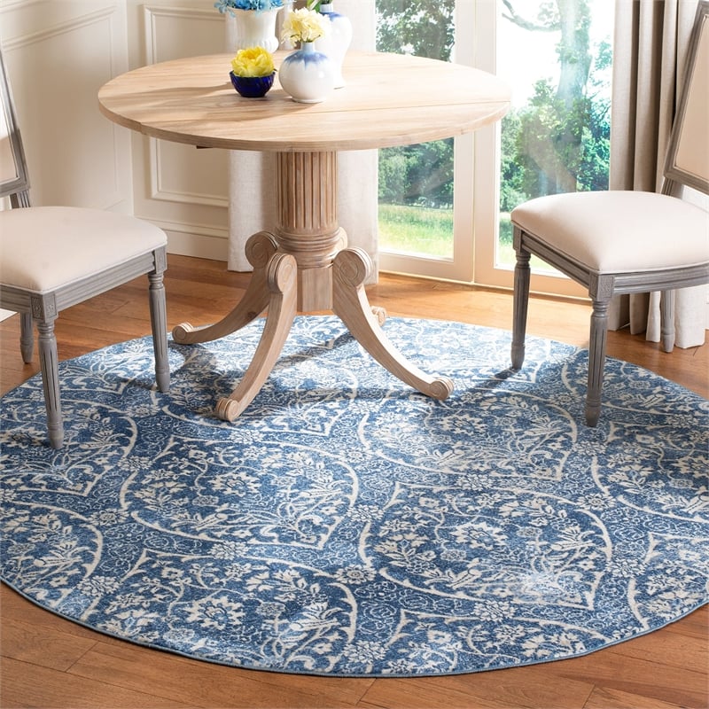 Safavieh Brentwood 3' x 5' Rug in Light Gray and Blue
