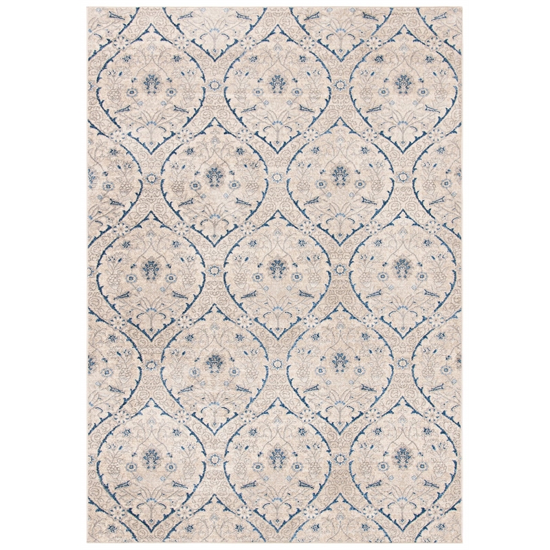 Safavieh Brentwood 4' x 6' Rug in Light Gray and Blue