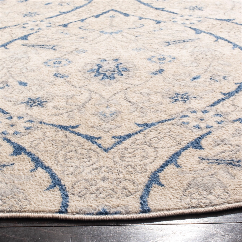 Safavieh Brentwood 8' x 10' Rug in Light Gray and Blue