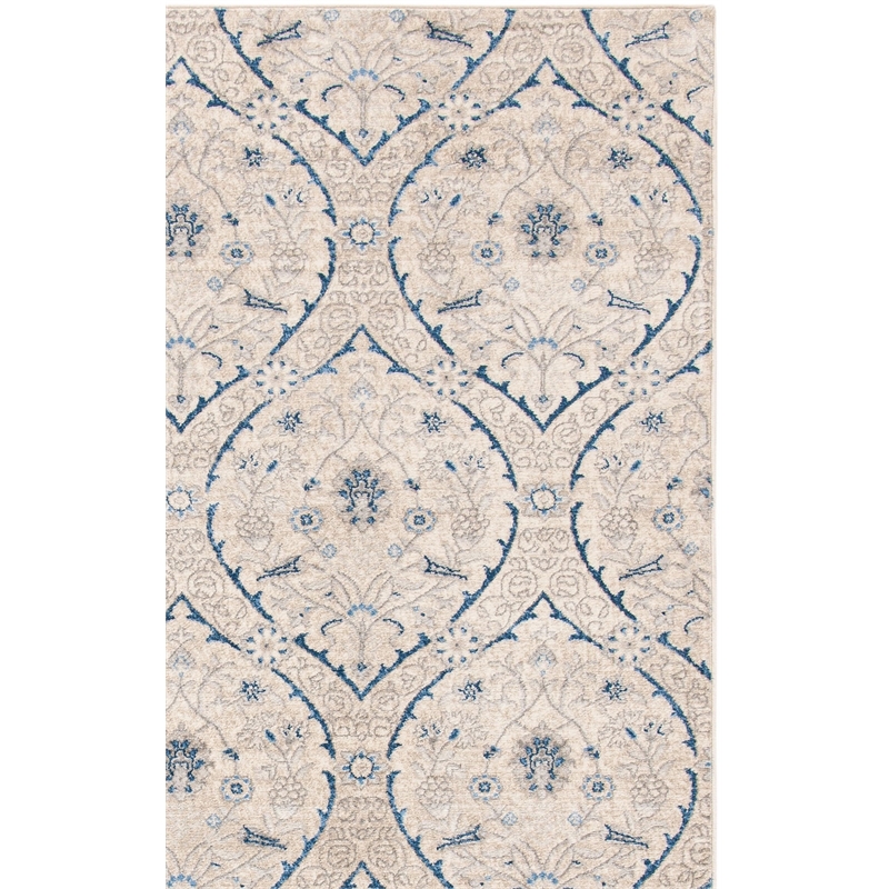 Safavieh Brentwood 8' x 10' Rug in Light Gray and Blue