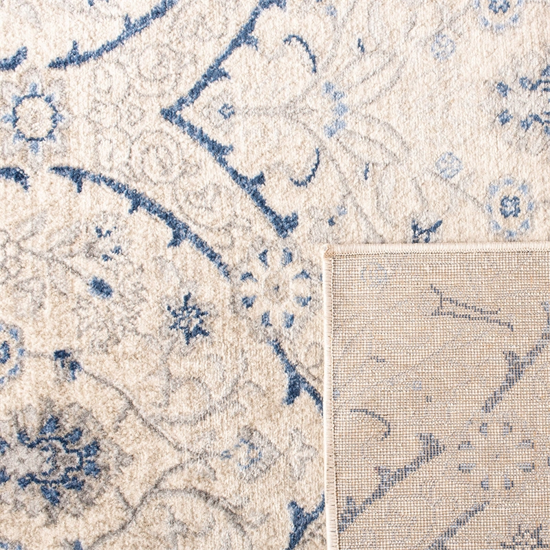 Safavieh Brentwood 9' x 12' Rug in Light Gray and Blue