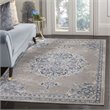 Safavieh Brentwood 3' x 5' Rug in Light Gray and Blue