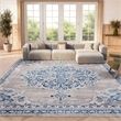 Safavieh Brentwood 8' x 10' Rug in Light Gray and Blue