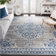 Safavieh Brentwood 9' x 12' Rug in Light Gray and Blue