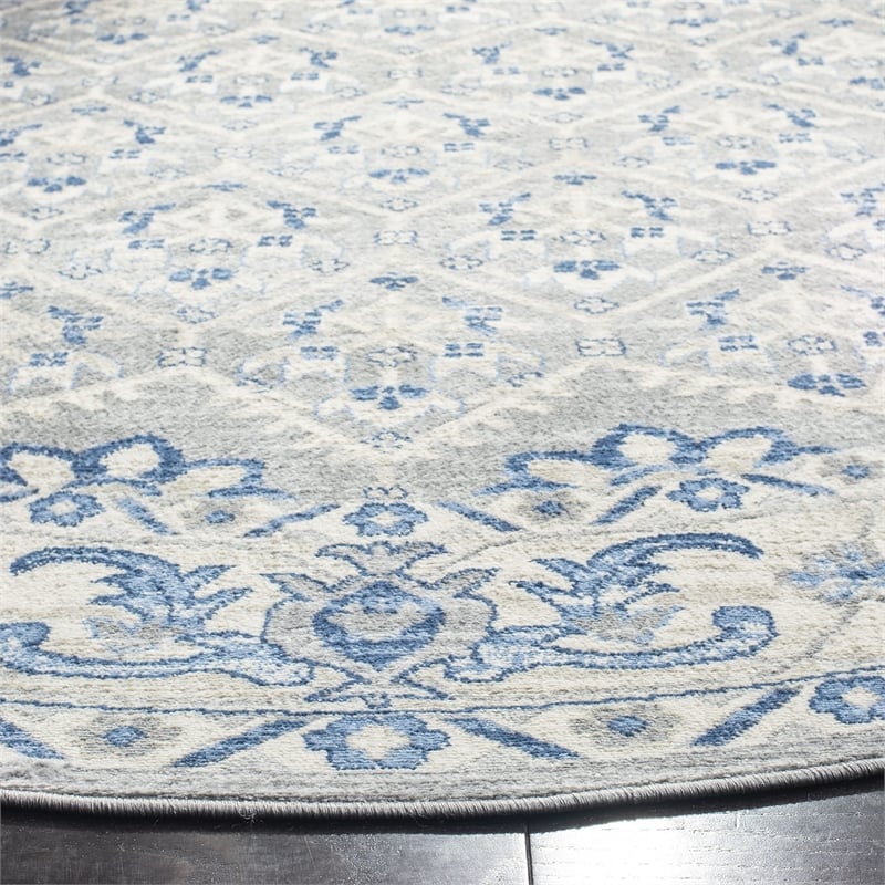 Safavieh Brentwood 8' x 10' Rug in Light Gray and Blue