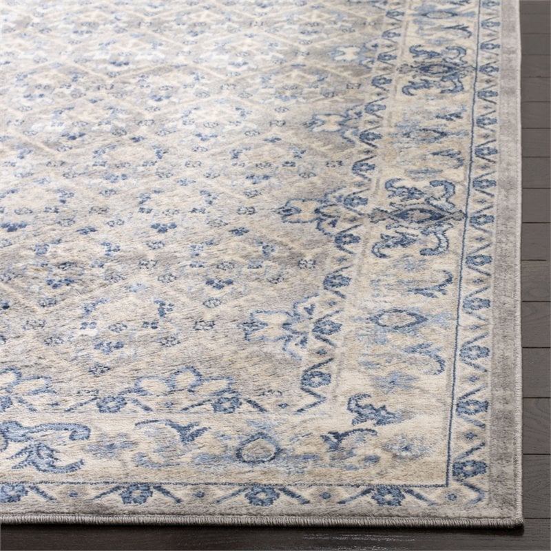 Safavieh Brentwood 9' x 12' Rug in Light Gray and Blue