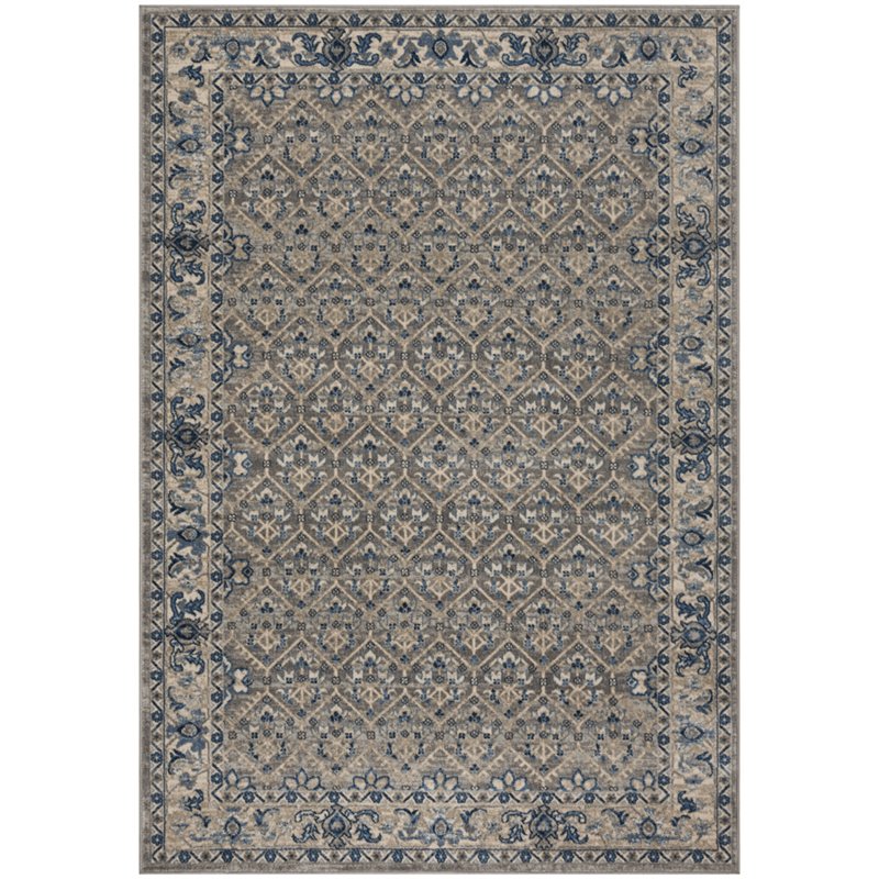 Safavieh Brentwood 9' x 12' Rug in Light Gray and Blue