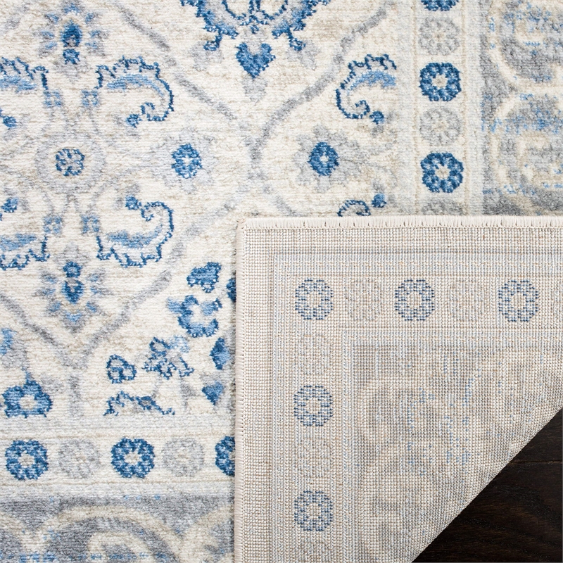 Safavieh Brentwood 3' x 5' Rug in Light Gray and Blue
