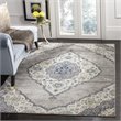 Safavieh Madison 8' x 10' Rug in Light Gray and Blue