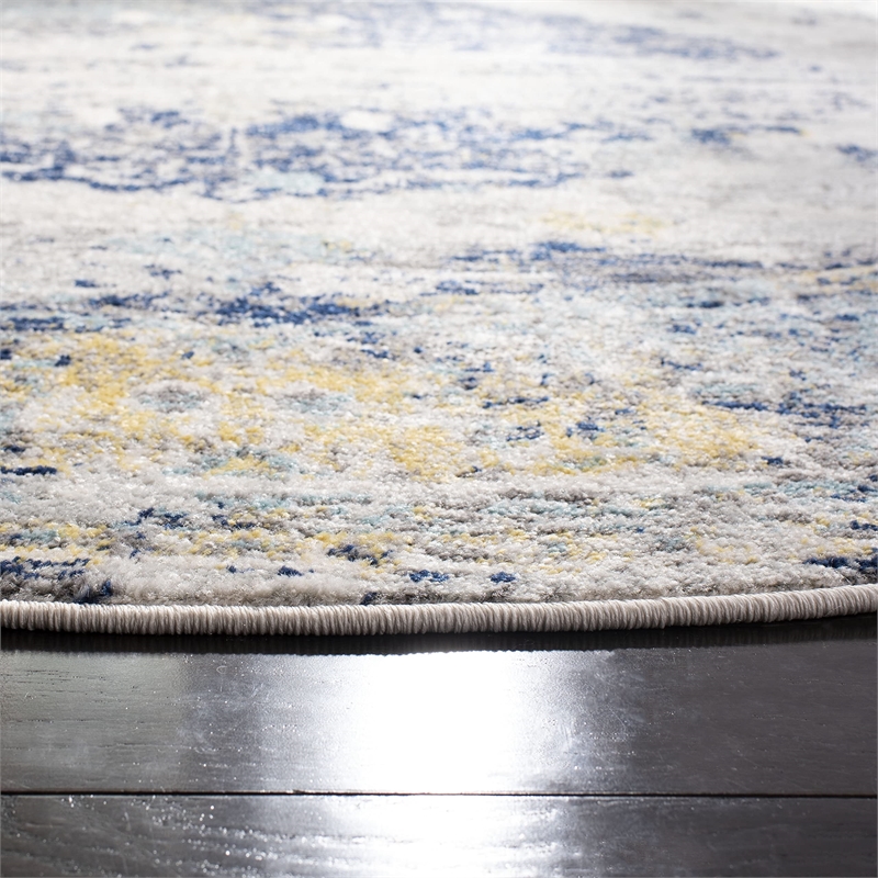 Safavieh Madison 8' x 10' Rug in Light Gray and Blue