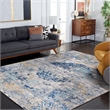 Safavieh Madison 8' x 10' Rug in Light Gray and Blue