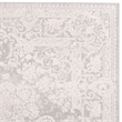 Safavieh Reflection 5' Square Rug in Light Gray and Cream