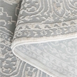 Safavieh Reflection 5' Round Rug in Light Gray and Cream