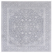 Safavieh Reflection 5' Square Rug in Light Gray and Cream