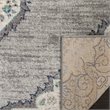Safavieh Madison 9' x 12' Rug in Light Gray and Blue