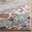 Safavieh Madison 4' x 6' Rug in Light Gray and Fuchsia