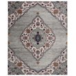 Safavieh Madison 8' x 10' Rug in Light Gray and Fuchsia