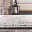 Safavieh Madison 6' x 9' Rug in Light Gray and Fuchsia