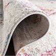 Safavieh Madison 6' x 9' Rug in Light Gray and Fuchsia