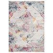 Safavieh Madison 6' x 9' Rug in Light Gray and Fuchsia
