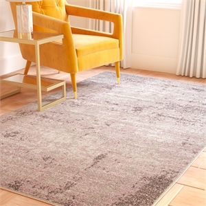 Safavieh Adirondack 10' x 14' Rug in Light Gray and Purple
