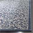 Safavieh Brentwood 2' x 8' Runner Rug in Navy and Cream