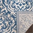 Safavieh Brentwood 4' x 6' Rug in Navy and Cream