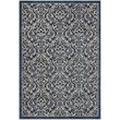 Safavieh Brentwood 9' x 12' Rug in Navy and Cream