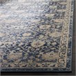 Safavieh Brentwood 2' x 8' Runner Rug in Navy and Cream
