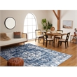 Safavieh Charleston 9' x 12' Rug in Navy and Cream