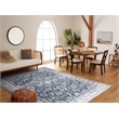 Safavieh Charleston 8' x 10' Rug in Navy and Cream