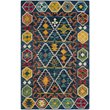 Safavieh Aspen 6' x 9' Hand Tufted Wool Rug in Navy and Gold