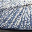 Safavieh Evoke 9' Round Rug in Navy and Ivory