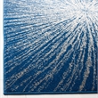 Safavieh Evoke 9' Square Rug in Navy and Ivory