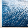 Safavieh Evoke 9' Square Rug in Navy and Ivory