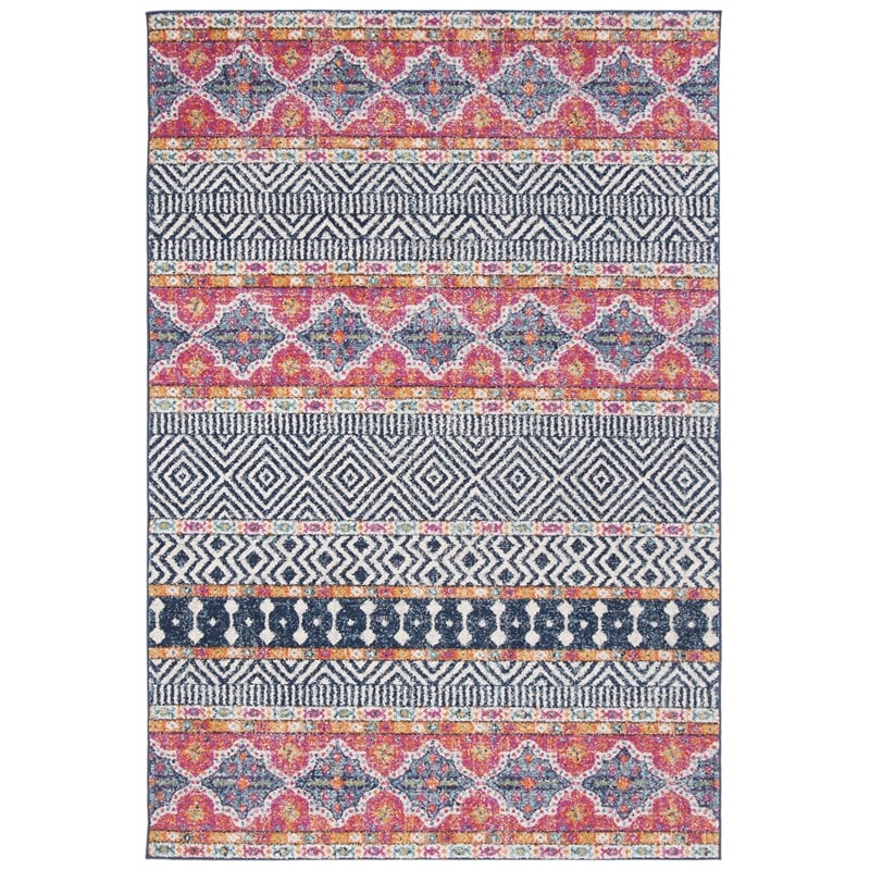 Safavieh Madison 12' x 15' Rug in Navy and Ivory