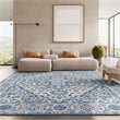 Safavieh Brentwood 8' x 10' Rug in Navy and Light Gray