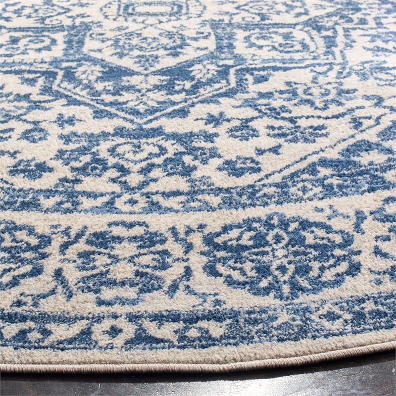 Safavieh Brentwood 8' x 10' Rug in Navy and Light Gray
