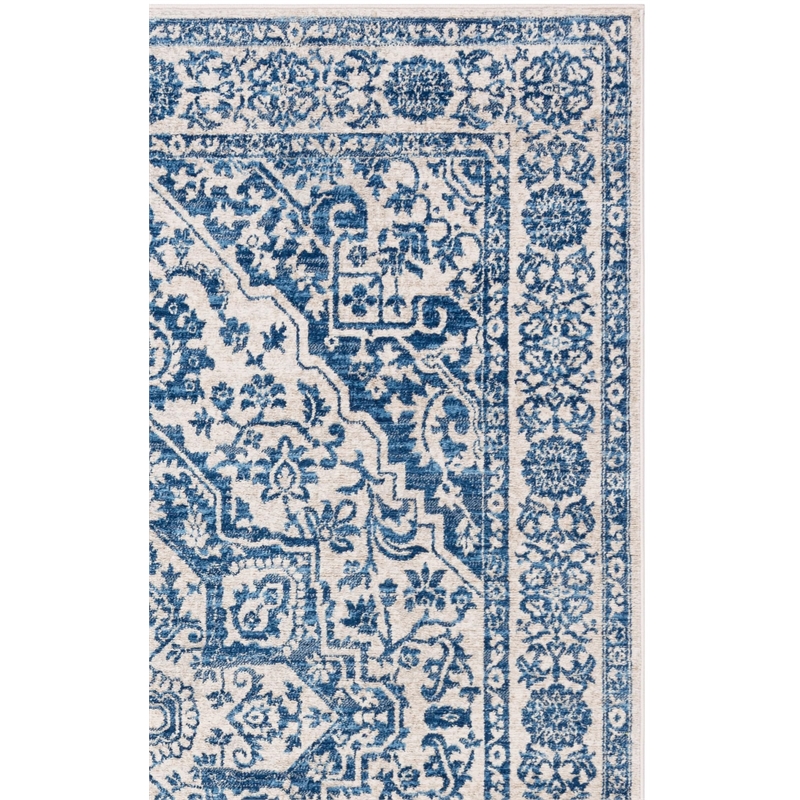 Safavieh Brentwood 8' x 10' Rug in Navy and Light Gray