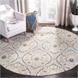 Safavieh Brentwood 3' x 5' Rug in Navy and Light Gray