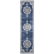Safavieh Brentwood 2' x 8' Runner Rug in Navy and Light Gray