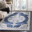 Safavieh Brentwood 3' x 5' Rug in Navy and Light Gray