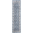 Safavieh Brentwood 2' x 8' Runner Rug in Navy and Light Gray