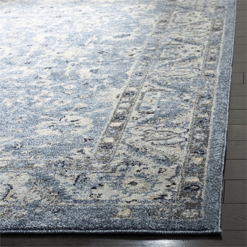 Safavieh Charleston 9' x 12' Rug in Navy and Light Gray