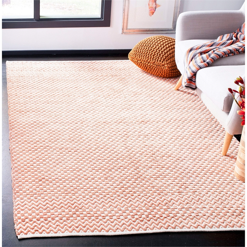 Safavieh Boston 8' x 10' Hand Tufted Rug in Orange
